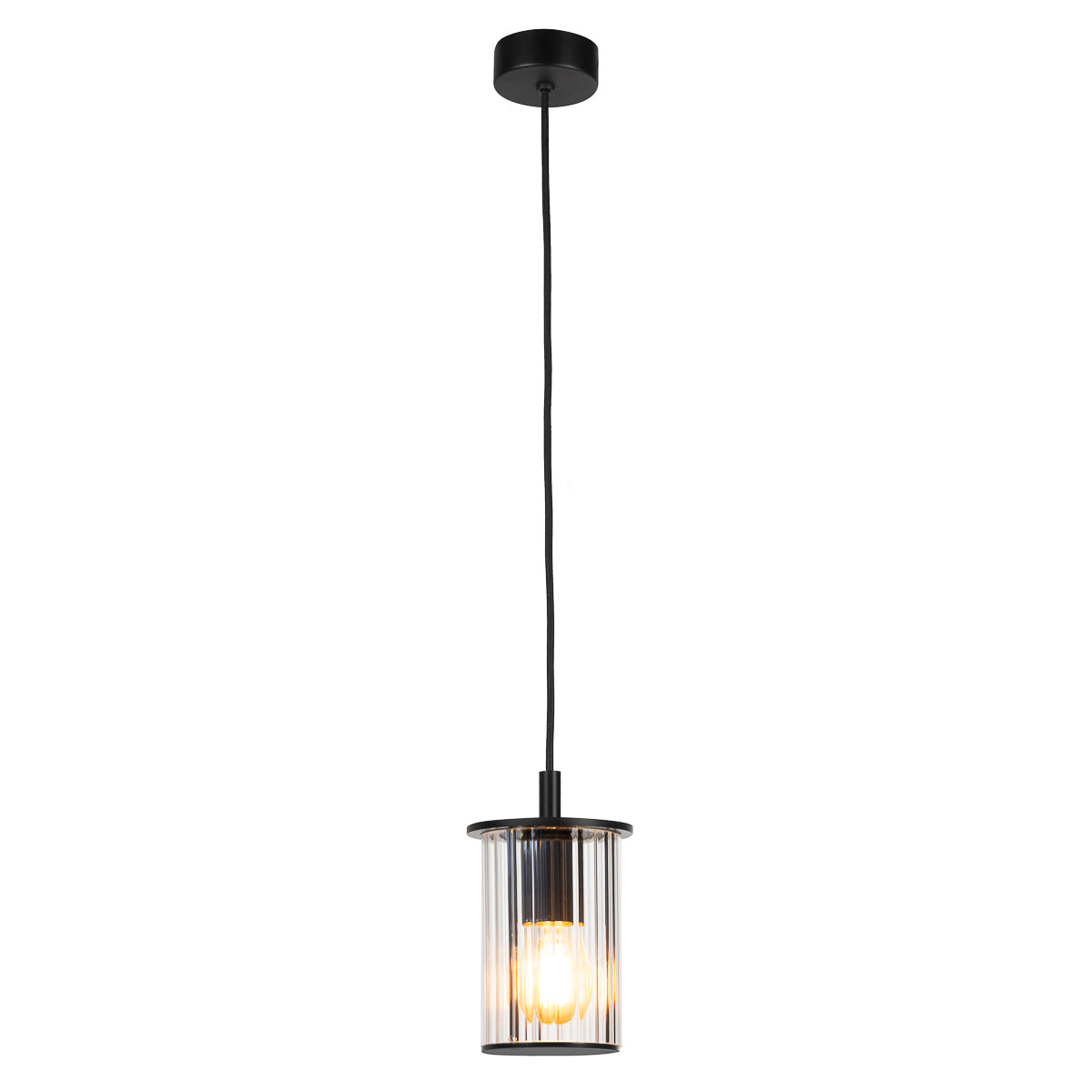Norfolk buitenhanglamp Zwart
