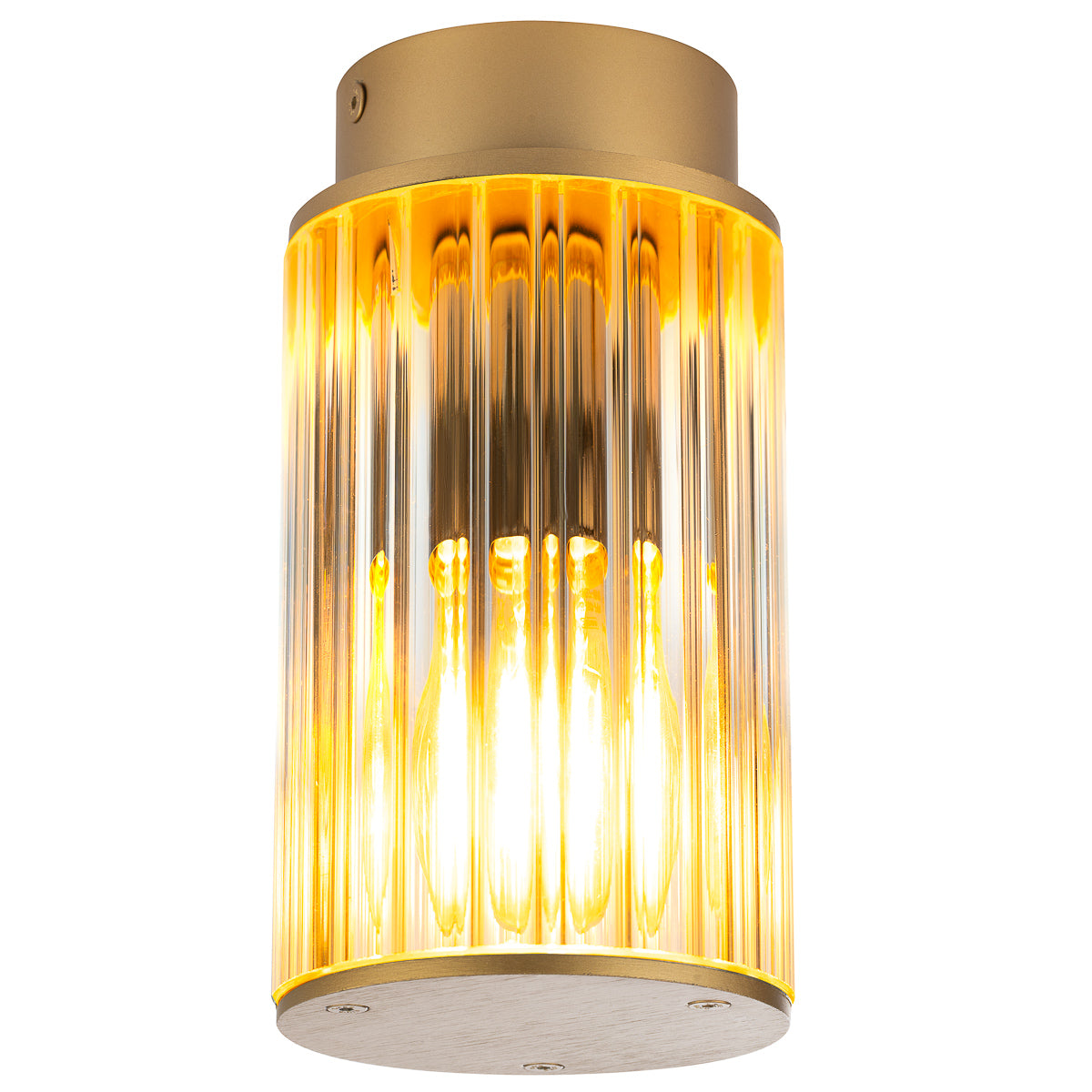Norfolk buitenplafondlamp Goud