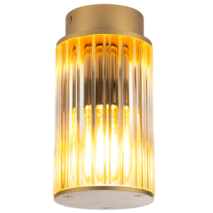 Norfolk buitenplafondlamp Goud