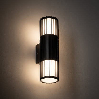Nova Stripe | up/down outdoor wall light | cylindrical