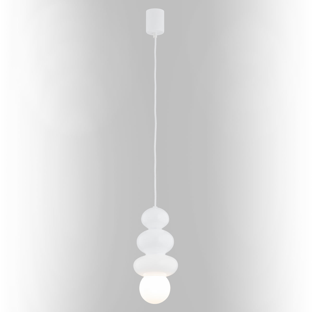 Orlando Plus hanglamp Opaalwit