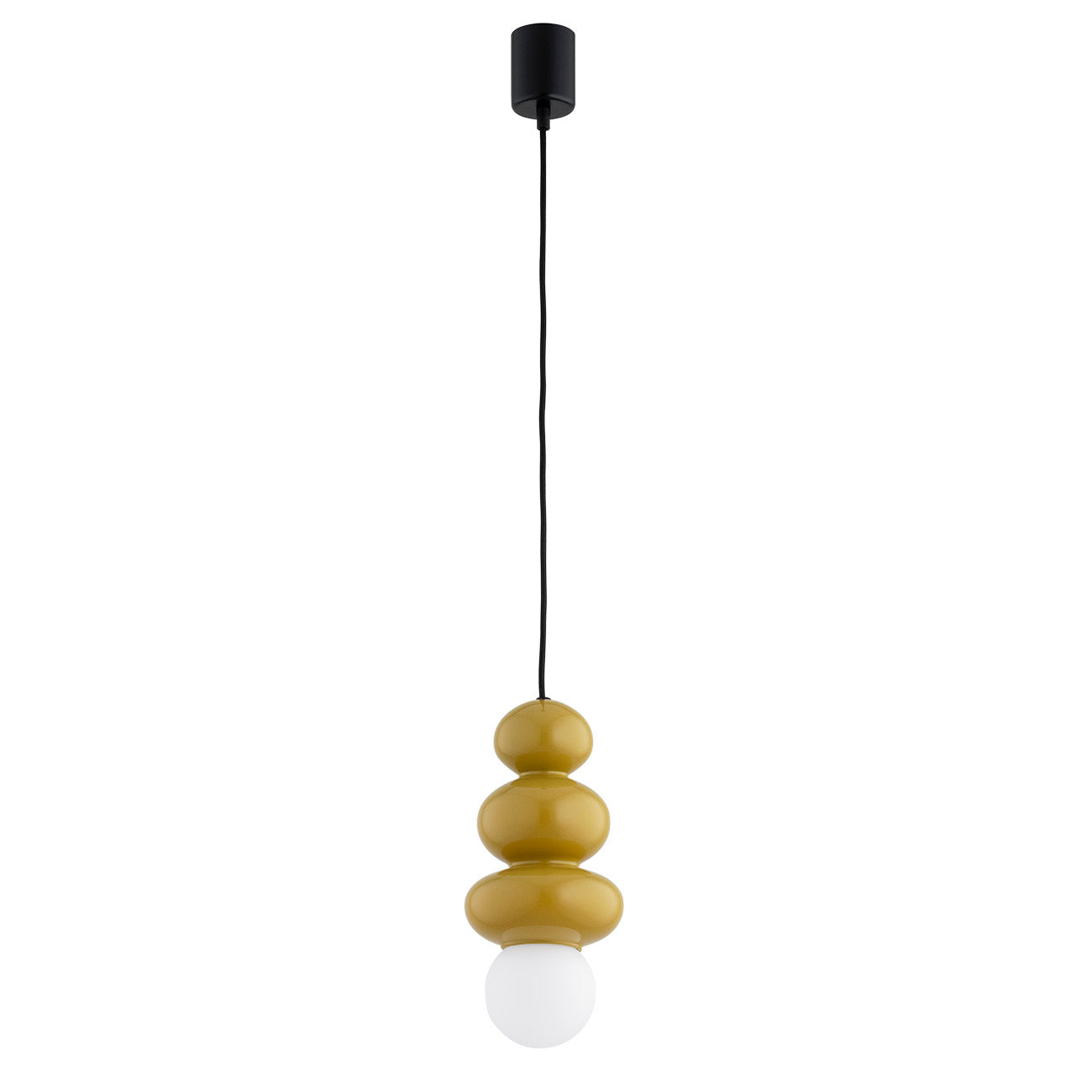 Orlando Plus hanglamp Honing-opaal