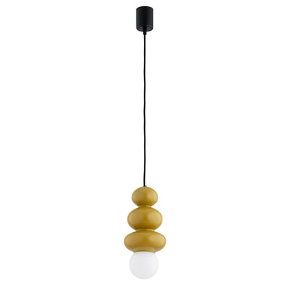 Orlando Plus hanglamp Honing-opaal