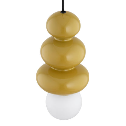Orlando Plus hanglamp Honing-opaal
