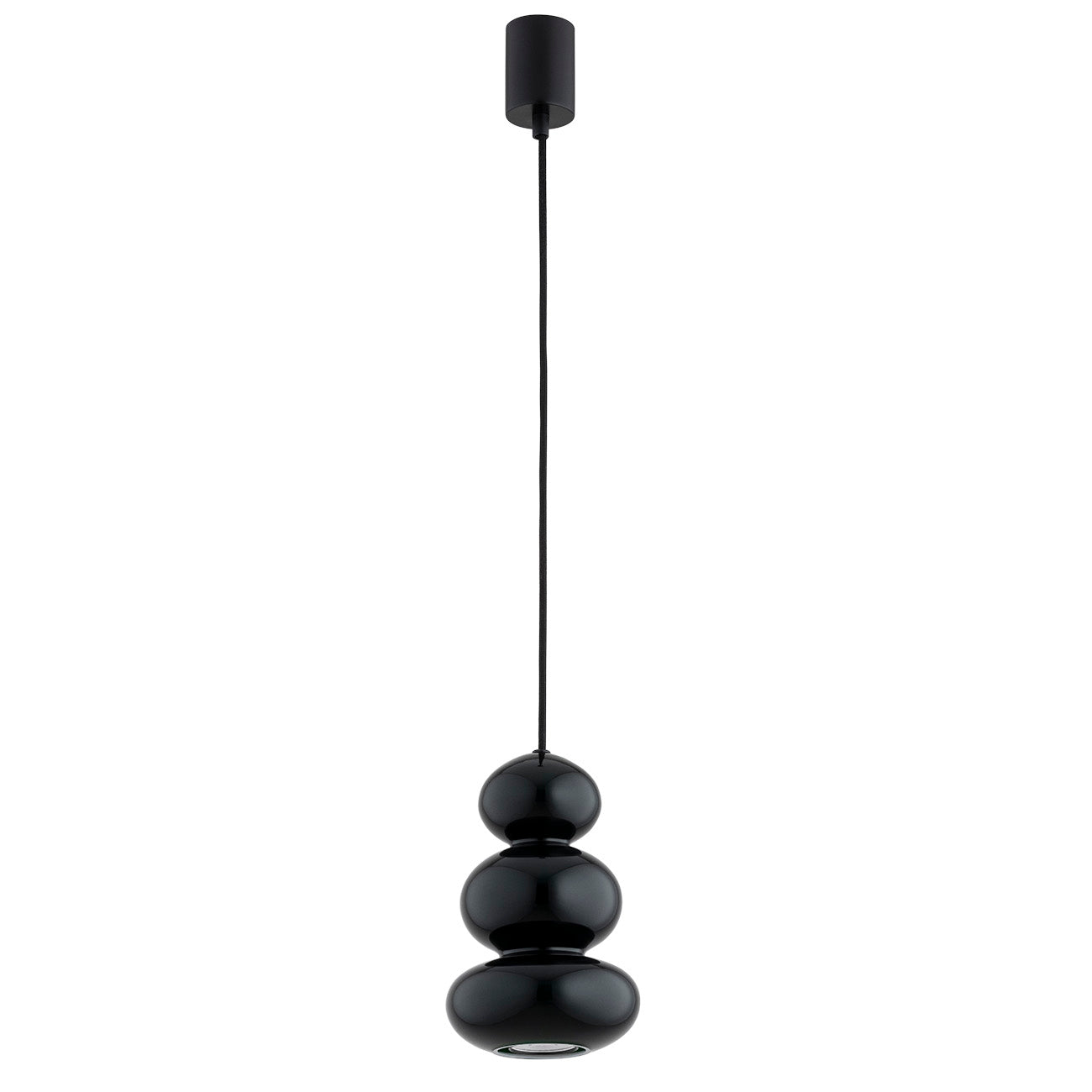 Orlando hanglamp Zwartgroen