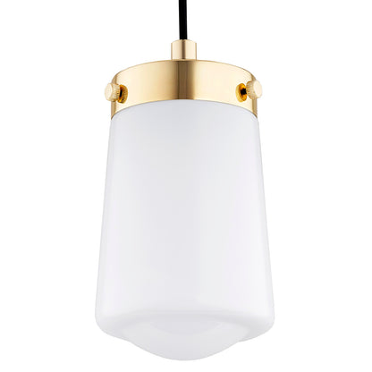 Pasadena hanglamp Wit-messing