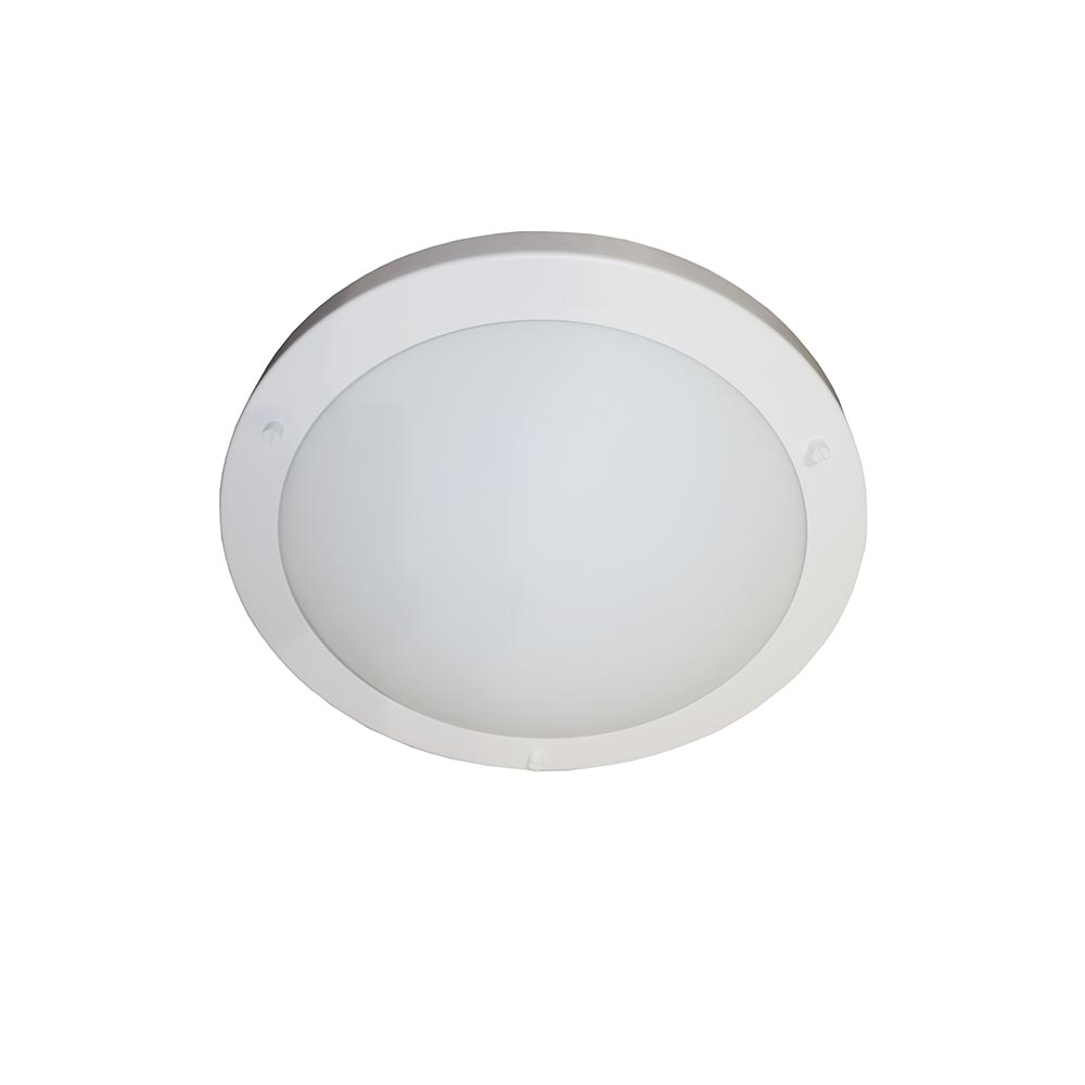 Plafondlamp YUCA I E27 - Wit