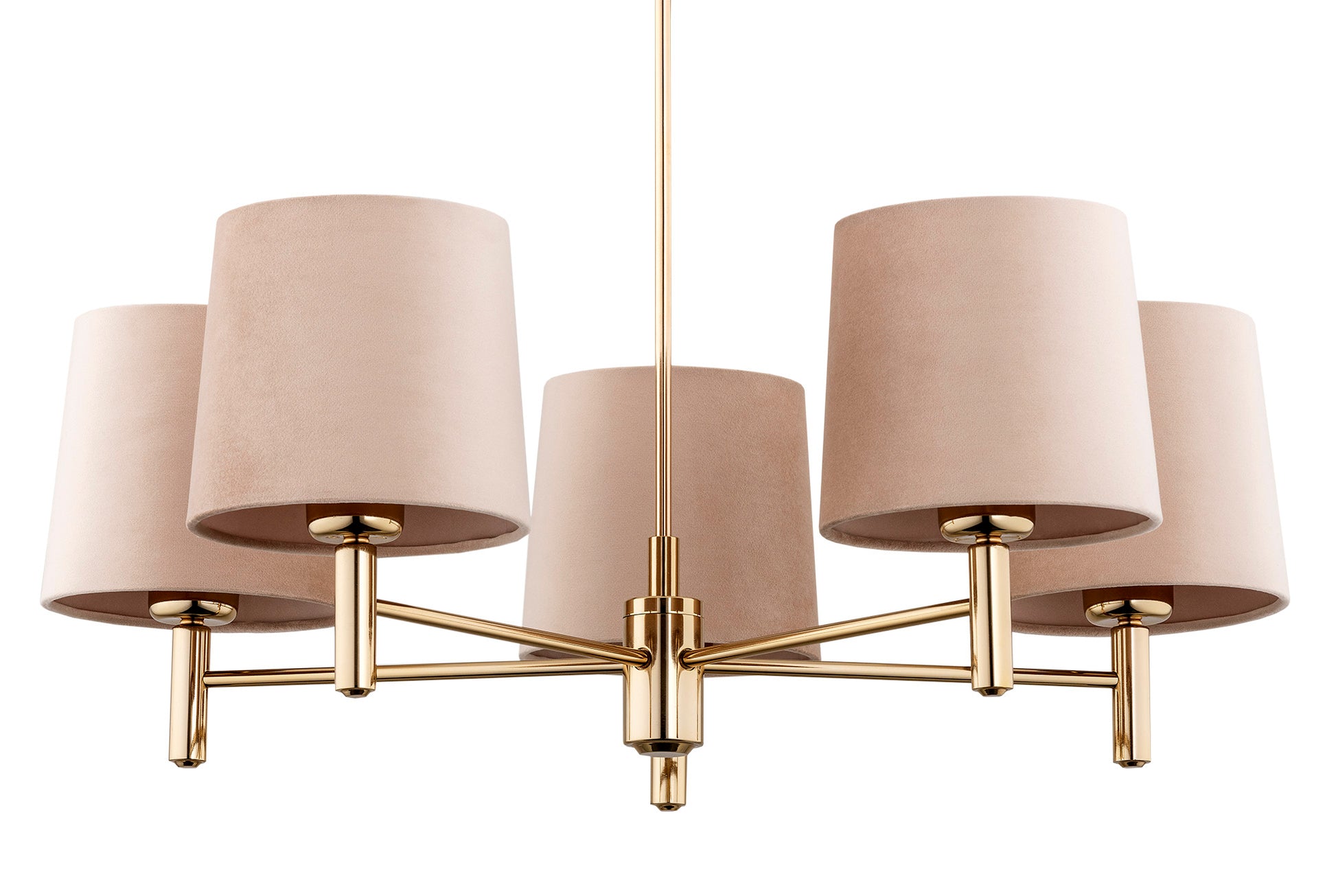 Ponte Plus beige glamour kroonluchter sfeerfoto 6