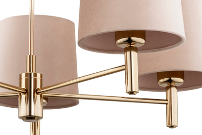 Ponte Plus beige glamour kroonluchter sfeerfoto 8