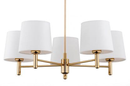 Ponte Plus crème glamour kroonluchter sfeerfoto 7