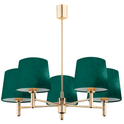 Ponte Plus groen glamour kroonluchter