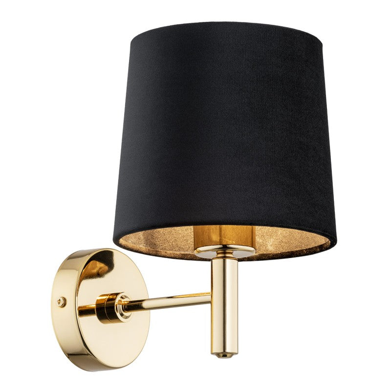 Ponte Plus wandlamp Zwart
