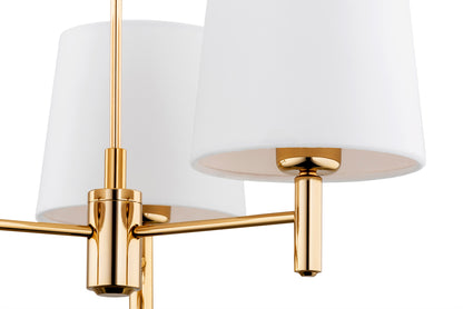 Ponte Plus crème glamour kroonluchter sfeerfoto 3