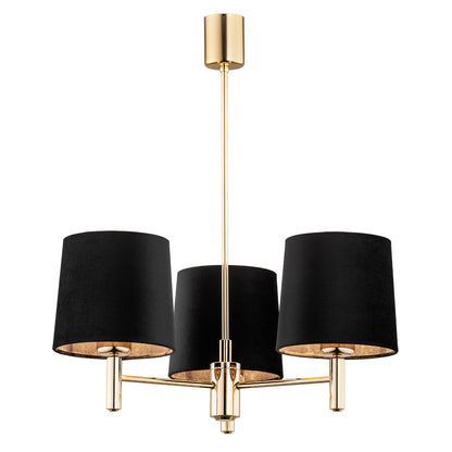 Ponte Plus zwart glamour kroonluchter sfeerfoto 2