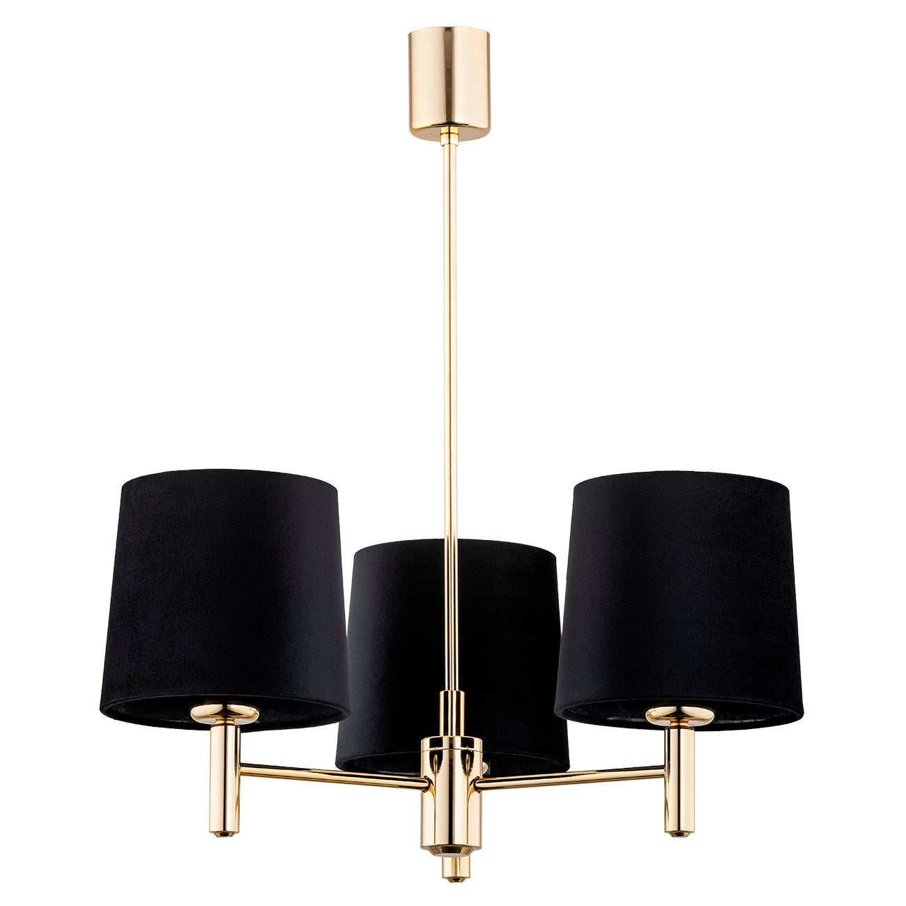 Ponte Plus zwart glamour kroonluchter sfeerfoto 5