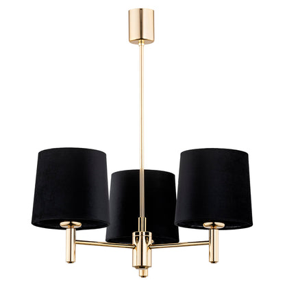 Ponte Plus zwart glamour kroonluchter sfeerfoto 5