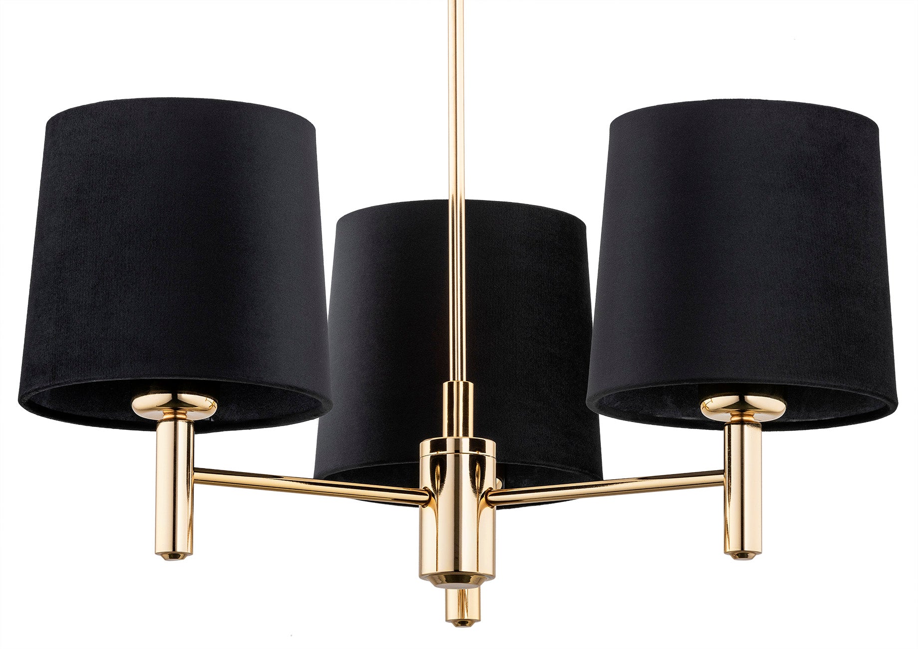 Ponte Plus zwart glamour kroonluchter sfeerfoto 3