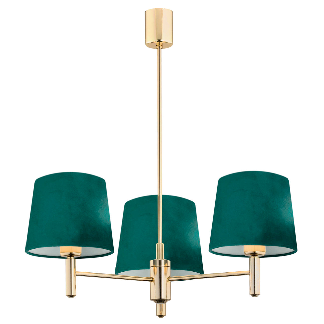 Ponte Plus groen glamour kroonluchter sfeerfoto 2