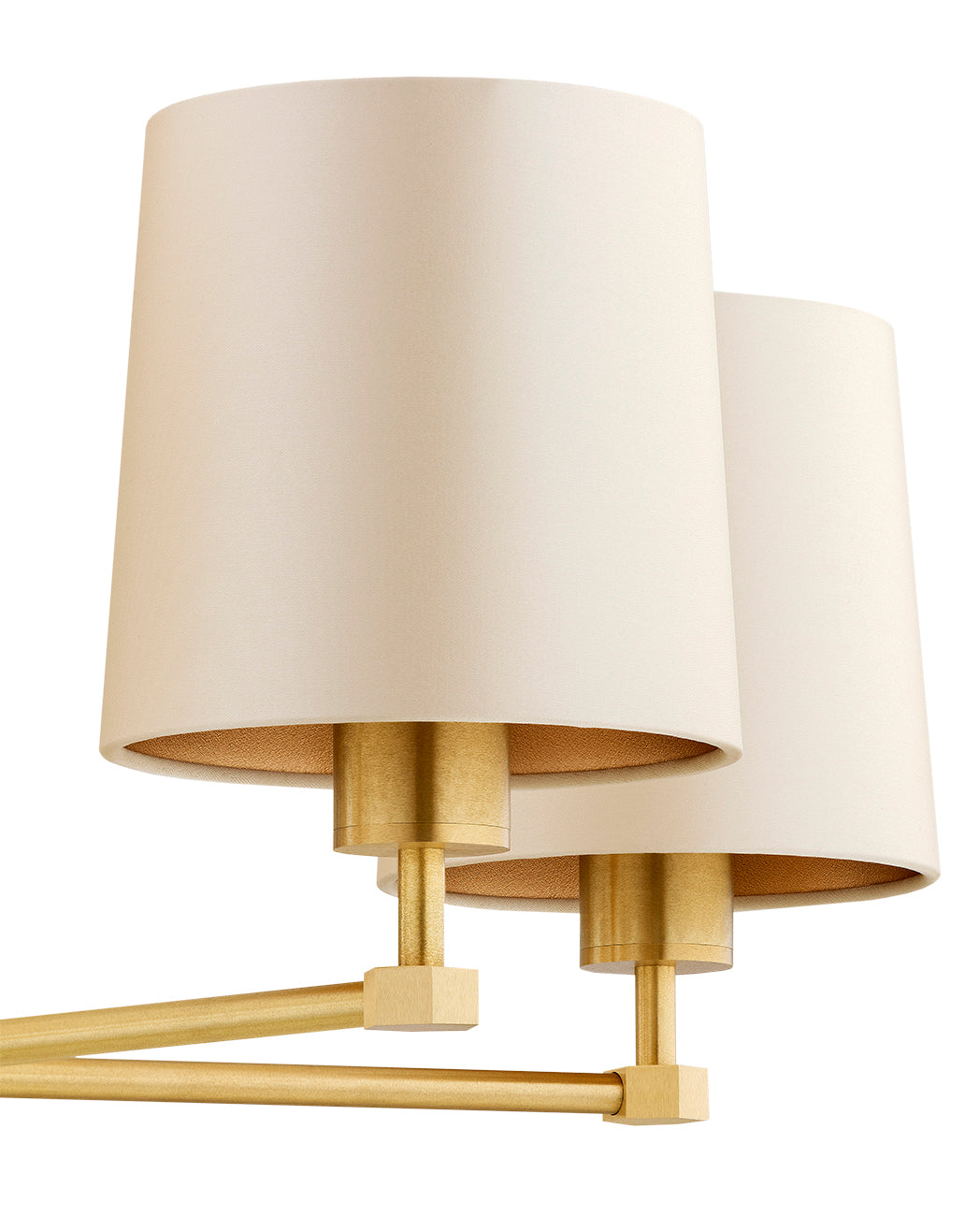 Princeton beige-goud kroonluchter sfeerfoto 5