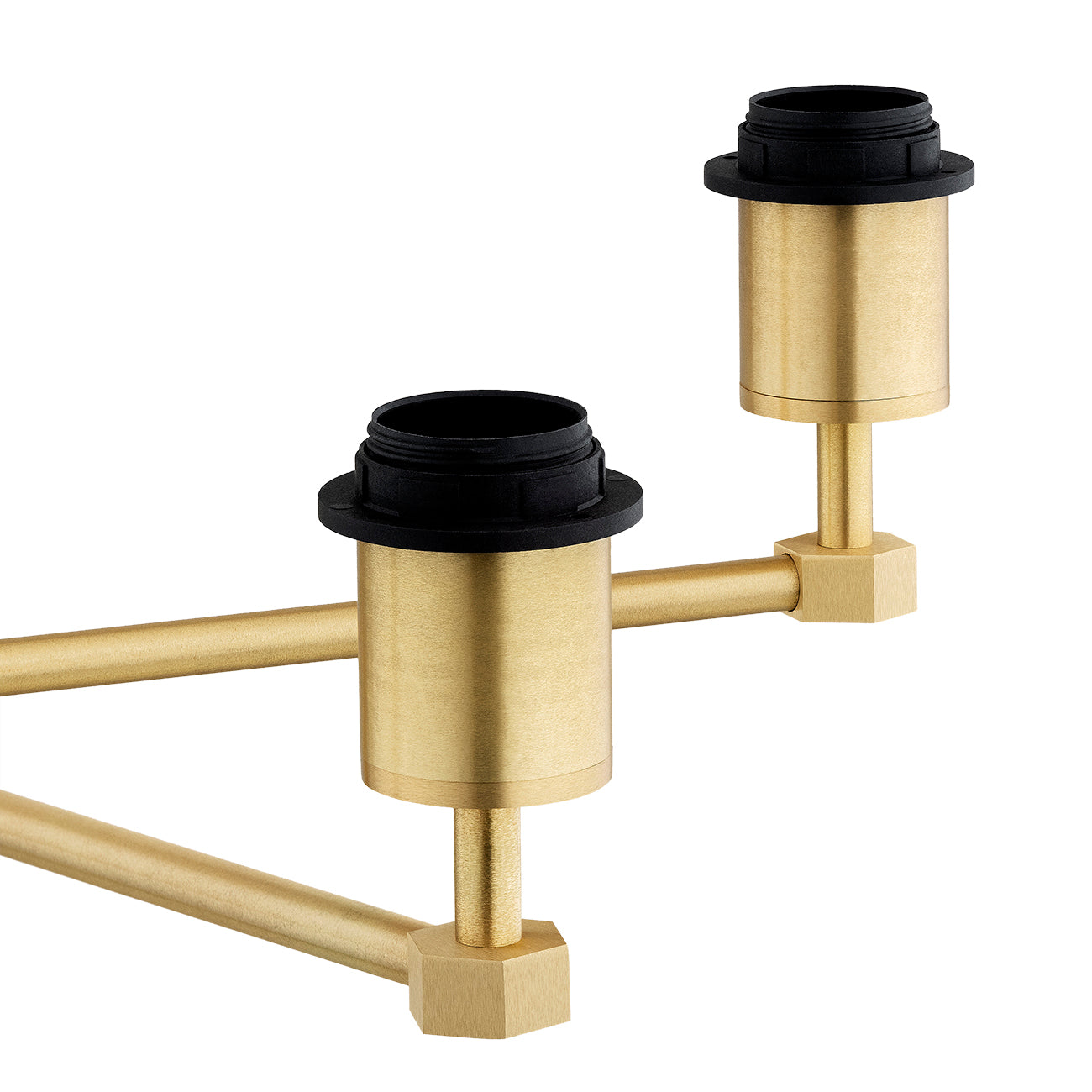 Princeton beige-goud kroonluchter sfeerfoto 7