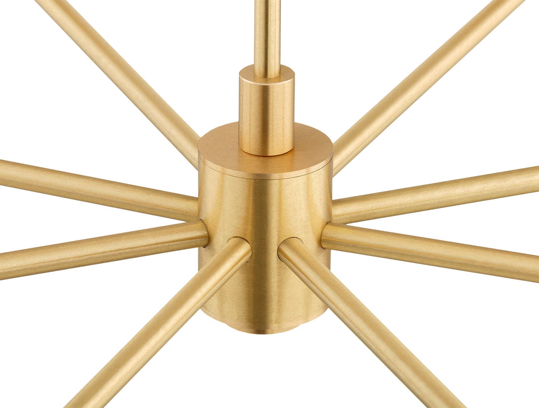 Princeton beige-goud kroonluchter sfeerfoto 13