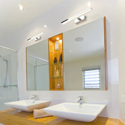 Panelo Long | LED wall light | 49 cm chrome 12 W IP44