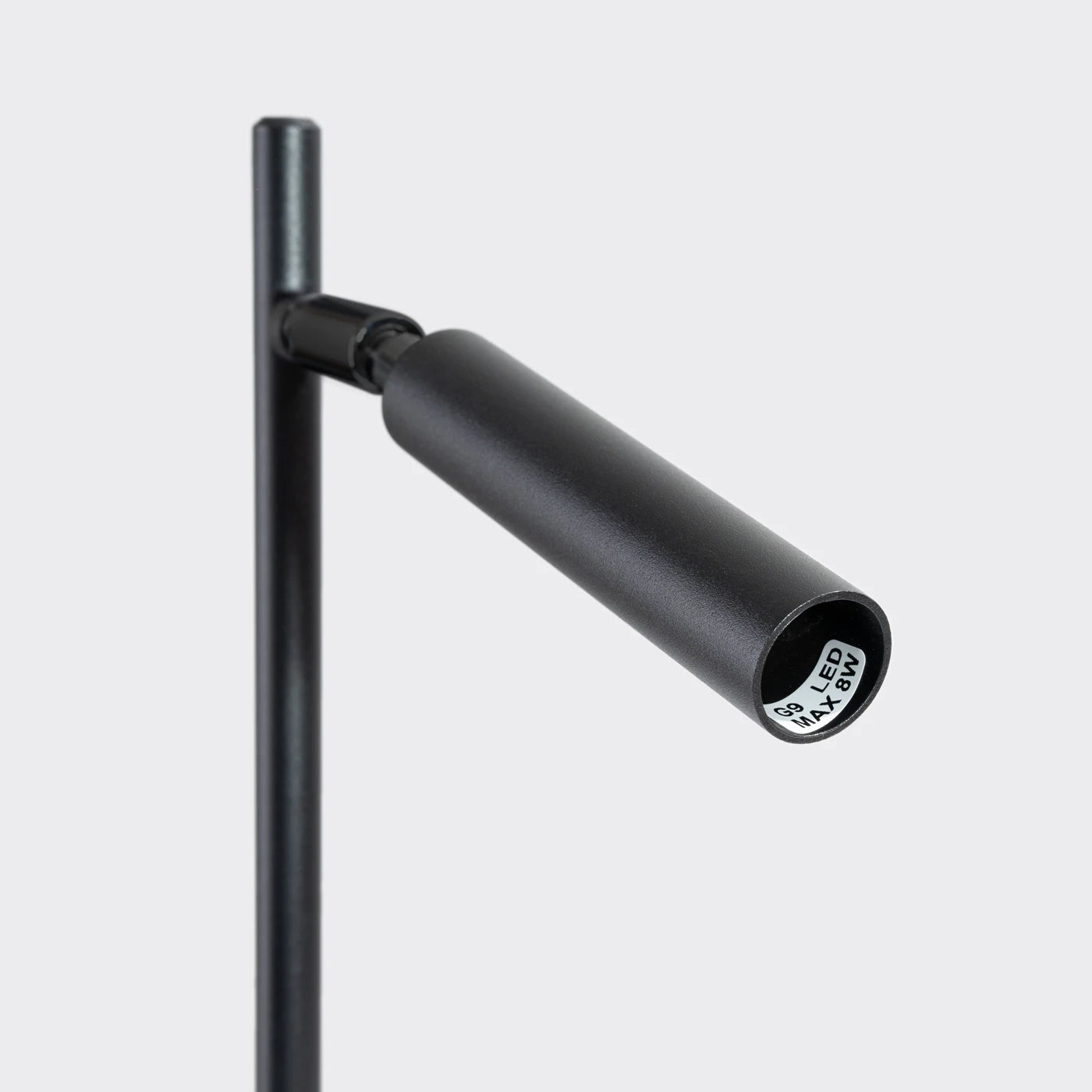 Pastelo Noir Black Table Lamp G9