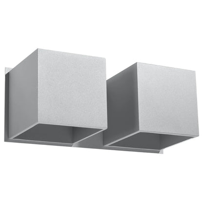 Quadra Duo | Cube Wall Light | Up/Down in 3 Colors
