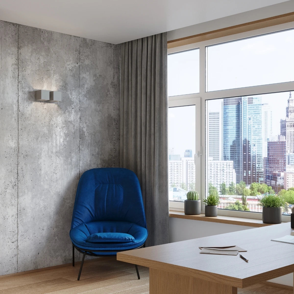 Quadra Duo | Cube Wall Light | Up/Down in 3 Colors