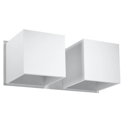 Quadra Duo | Cube Wall Light | Up/Down in 3 Colors