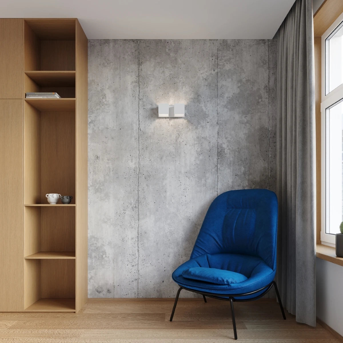 Quadra Duo | Cube Wall Light | Up/Down in 3 Colors