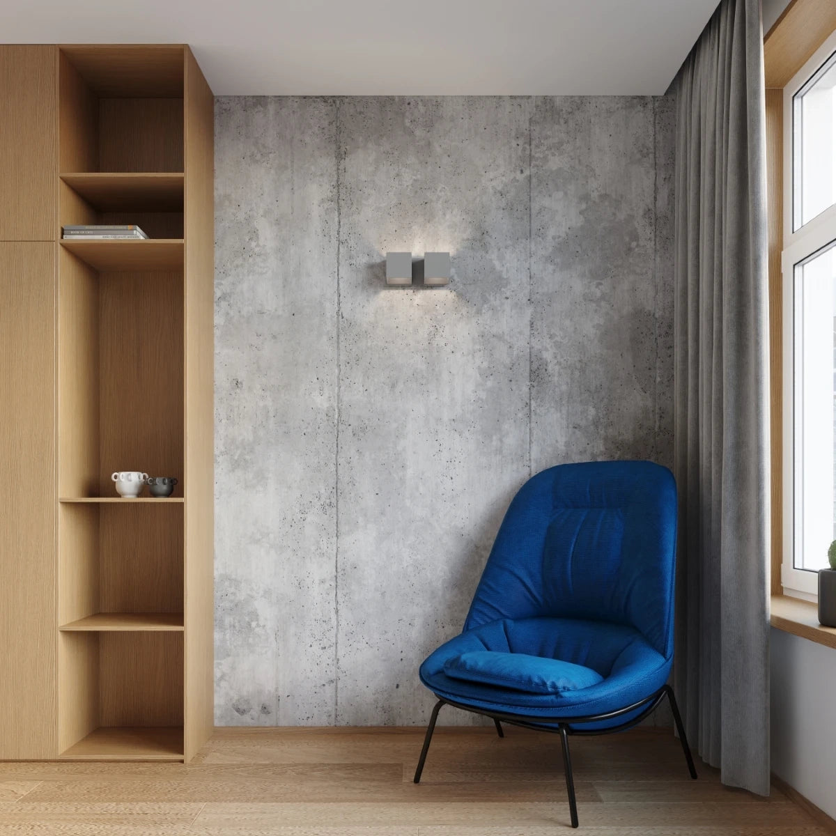 Quadra Duo | Cube Wall Light | Up/Down in 3 Colors