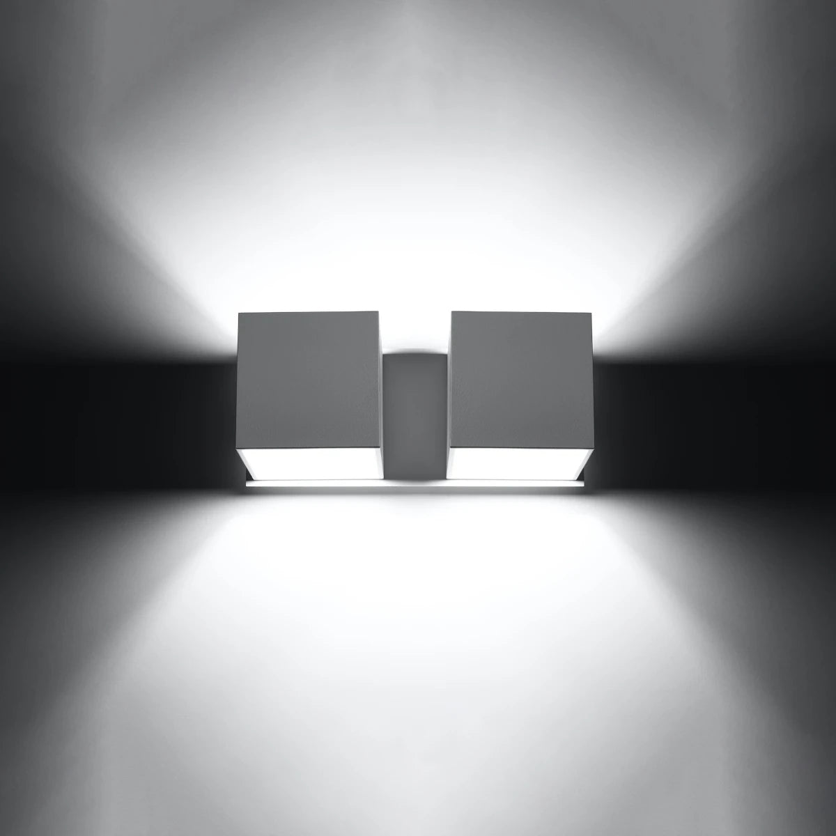 Quadra Duo | Cube Wall Light | Up/Down in 3 Colors