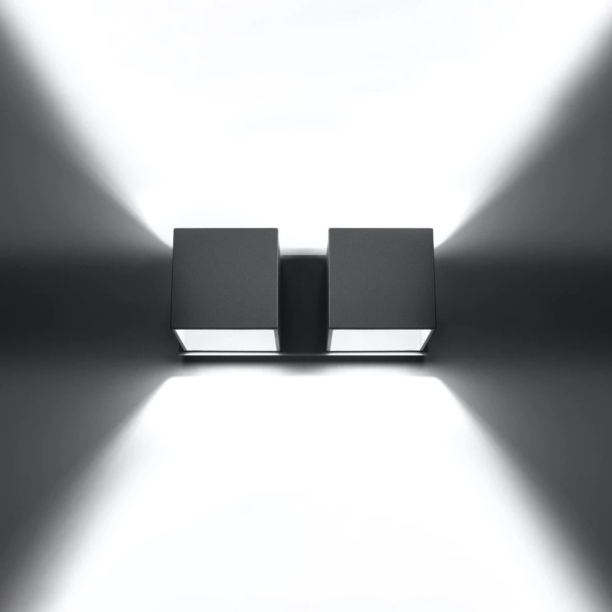 Quadra Duo | Cube Wall Light | Up/Down in 3 Colors