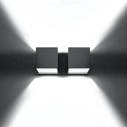 Quadra Duo | Cube Wall Light | Up/Down in 3 Colors