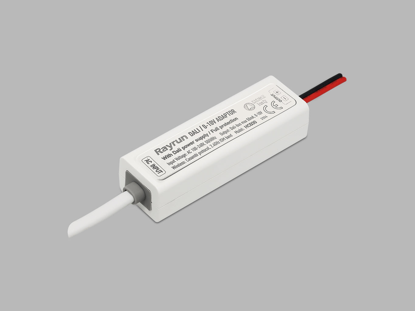 LED2 RAYRUN HCB30 Casambi naar DALI DT6 DT8 0-10V converter