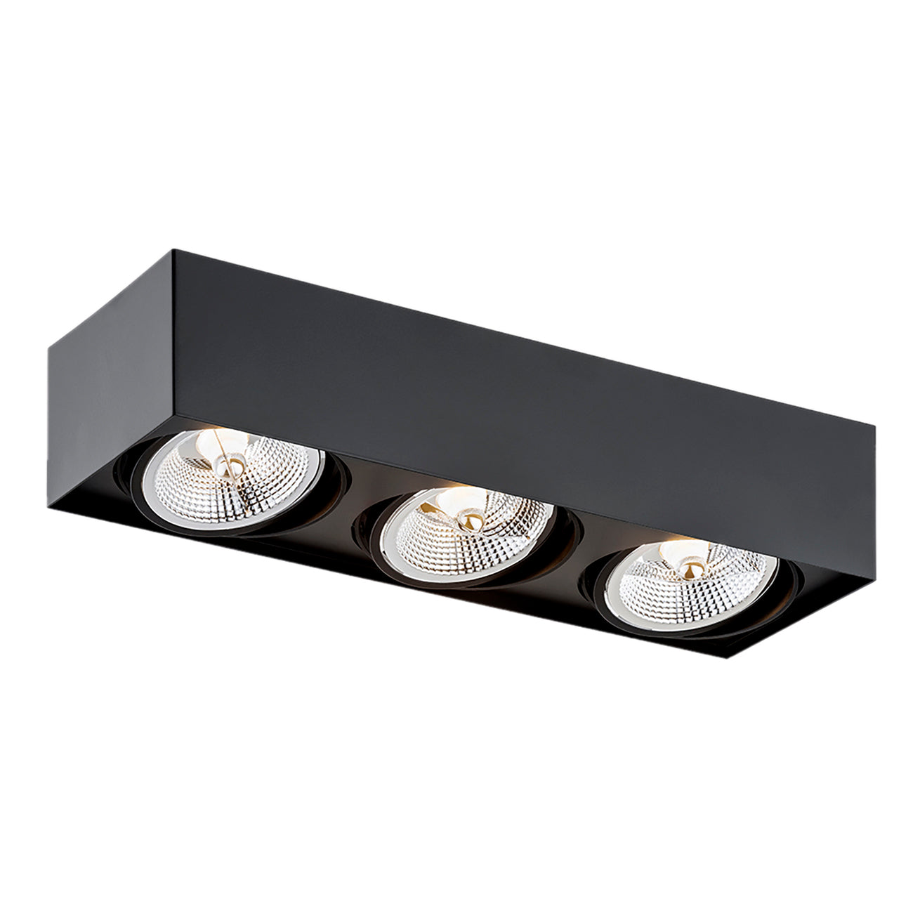Rodos Plus plafondlamp Zwart