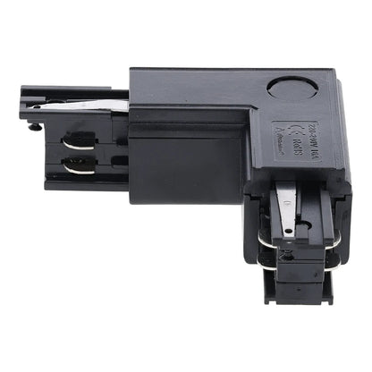 Lumexa 3-fase rail L-connector binnenhoek zwart