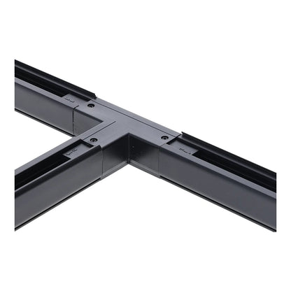 Lumexa 3-fase rail T-connector rechts-1 zwart afmetingen