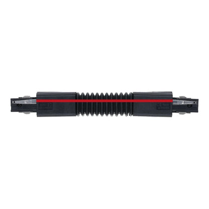 Lumexa 3-fase rail flexibele connector zwart toepassing