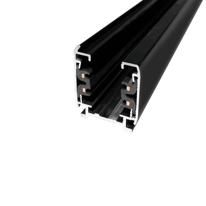 Lumexa 3-fase stroomrail 300 cm zwart