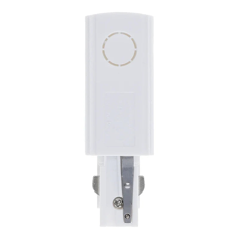 Lumexa 3-fase rail power connector rechts wit aansluiting