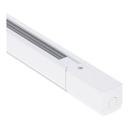 Lumexa 3-fase rail power connector rechts wit afmetingen