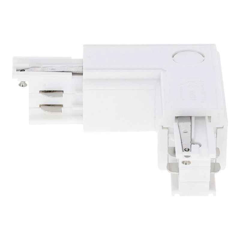 Lumexa 3-fase rail L-connector binnenhoek wit