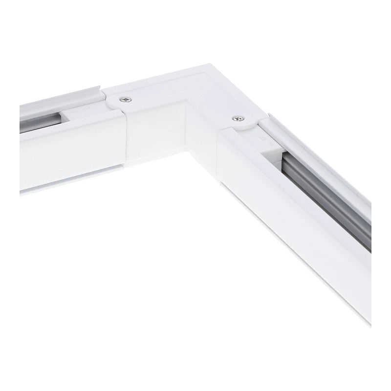 Lumexa 3-fase rail L-connector binnenhoek wit afmetingen