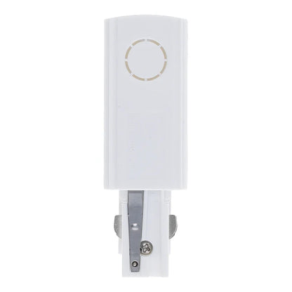 Lumexa 3-fase rail power connector links wit aansluiting