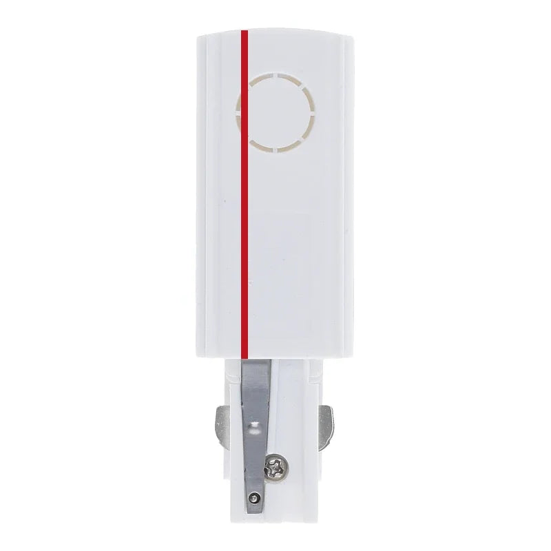 Lumexa 3-fase rail power connector links wit detail