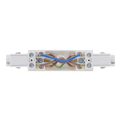 Lumexa 3-fase rail I-connector wit vooraanzicht