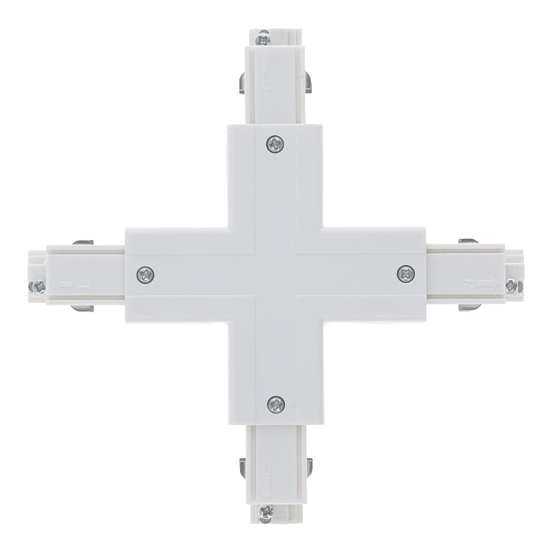 Lumexa 3-fase rail X-connector wit detail