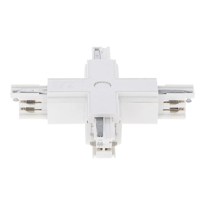 Lumexa 3-fase rail X-connector wit